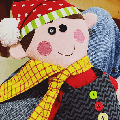 Kristy The Elf Toy Sewing Templates - With Instructions