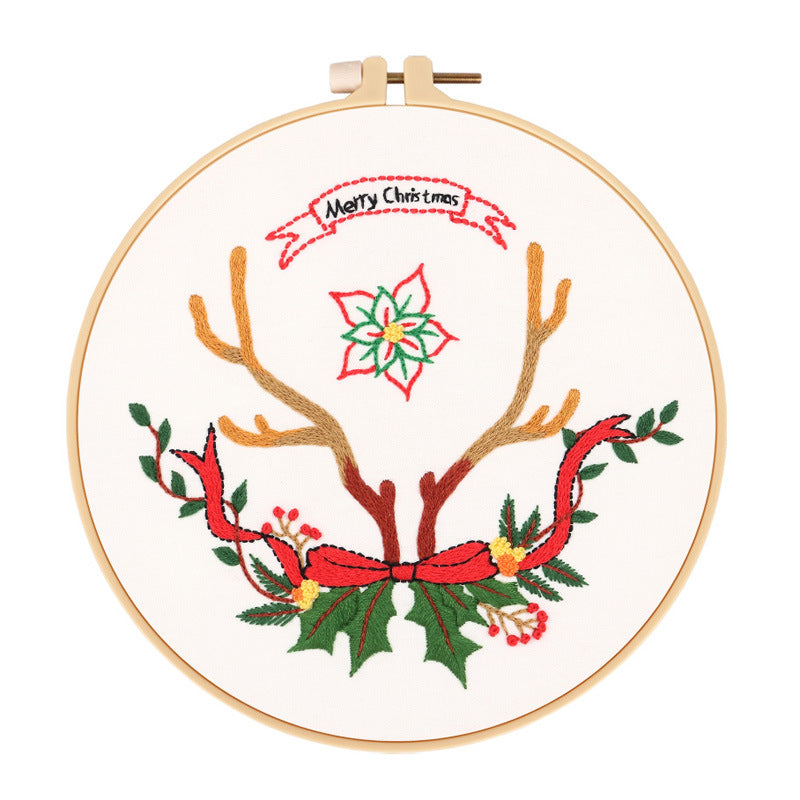 Cheerful Christmas - Themed DIY Embroidery Kits