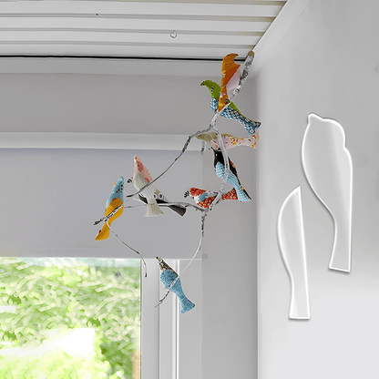 Fabric Bird template-With Instructions
