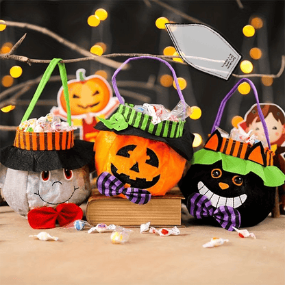 Halloween Trick or Treat Basket Template Set - With Instructions