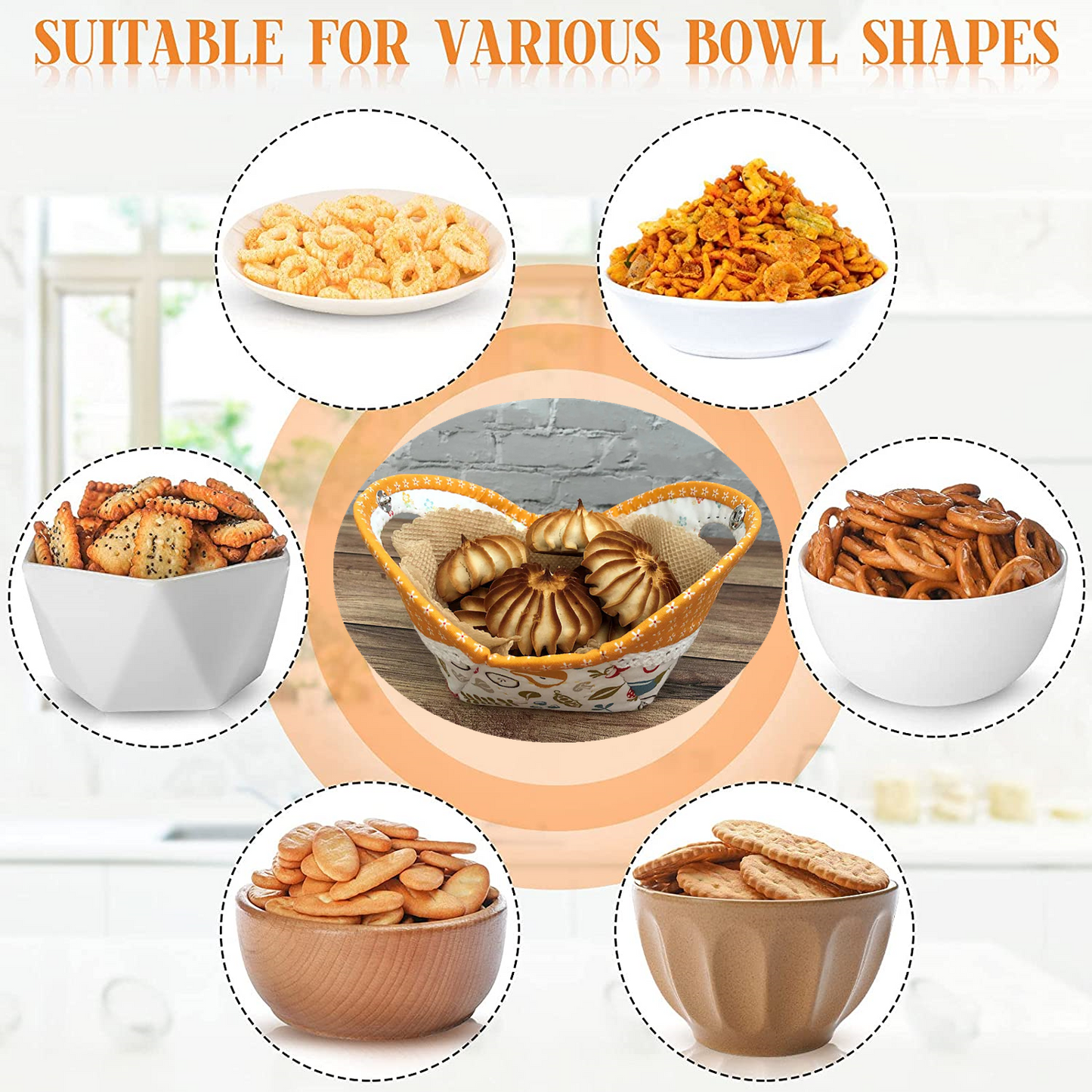 Cookie Basket(Bowl) Pattern Template