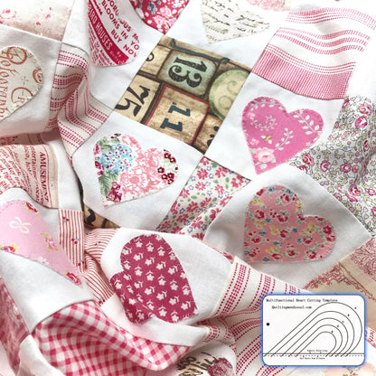 Multifunctional Heart Cutting Template