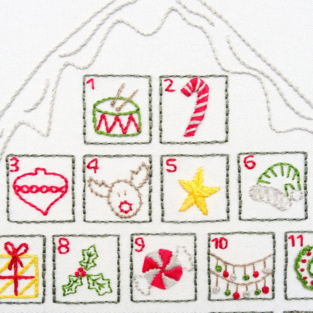 Stick & Stitch Water-Soluble Bee Embroidery Fabric : Gingerbread House