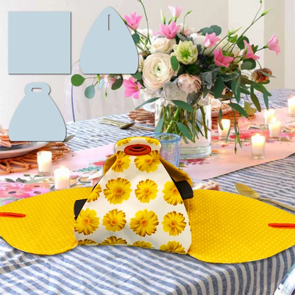 Sewing Template For Food/Gift Box(3 PCS)-With Instructions