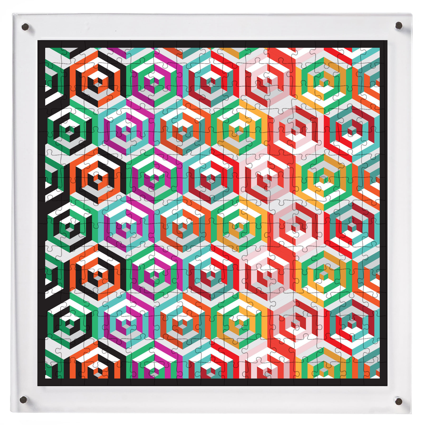 Hangable Acrylic Puzzle | Hexillusion