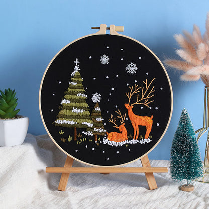 Winter Night - Themed DIY Embroidery Kits