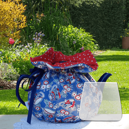 DIY Teapot Cozy Kit （Template + Fabric）- With Instructions
