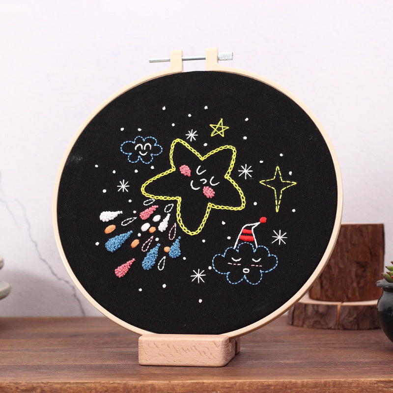 Starry sky fun  -Themed DIY Embroidery Kits