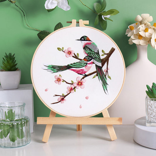 Birds & Blooms - Themed DIY Embroidery Kits