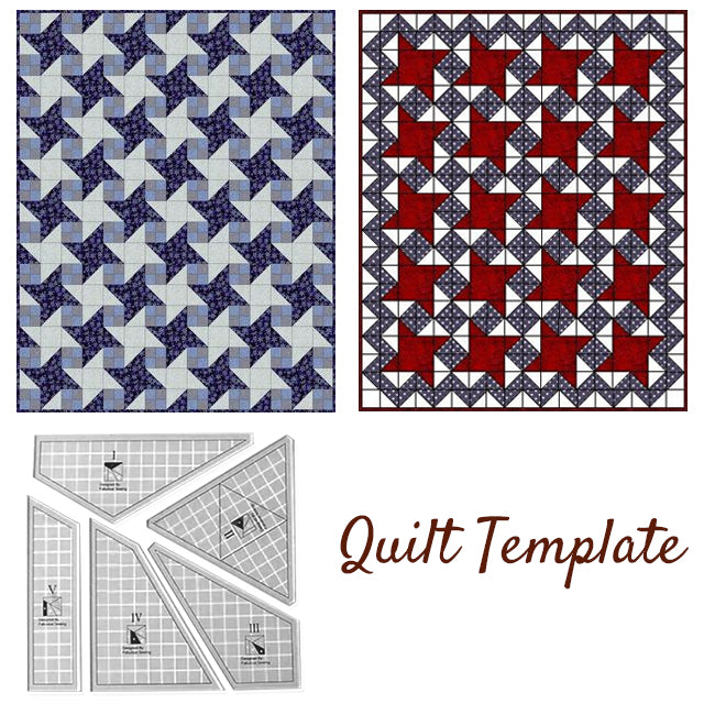 Scrap Crazy Templates Quilt Ruler (With Instructions)