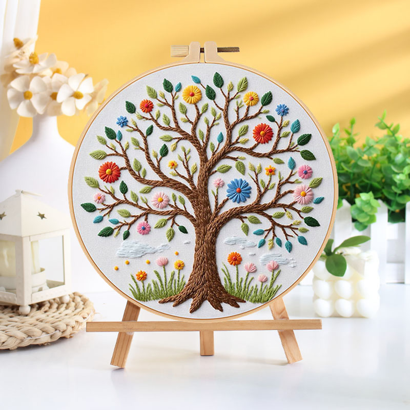 Whimsical Stitch Trio - Themed DIY Embroidery Kits