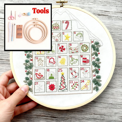 Stick & Stitch Water-Soluble Bee Embroidery Fabric : Gingerbread House