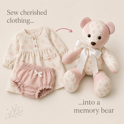 🔥50% OFF Limited Time Offer - Keepsakes made from family clothing - Acrylic Sewing Template (With Tutorial)