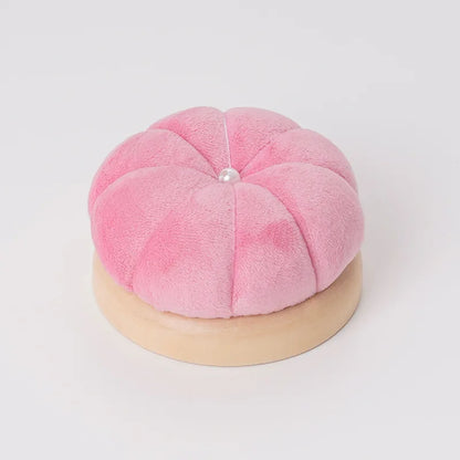 Wooden Pumpkin Pin Cushion