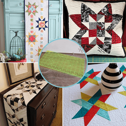 Basic Patchwork Neone Ruler-With Instruction