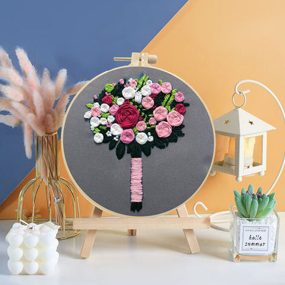Blooming Bouquet Embroidery Kit