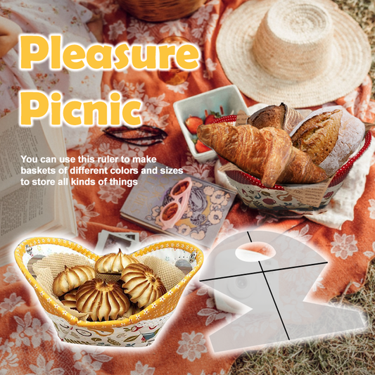 Cookie Basket(Bowl) Pattern Template