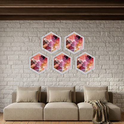 Hangable Acrylic Puzzle | Prism Light