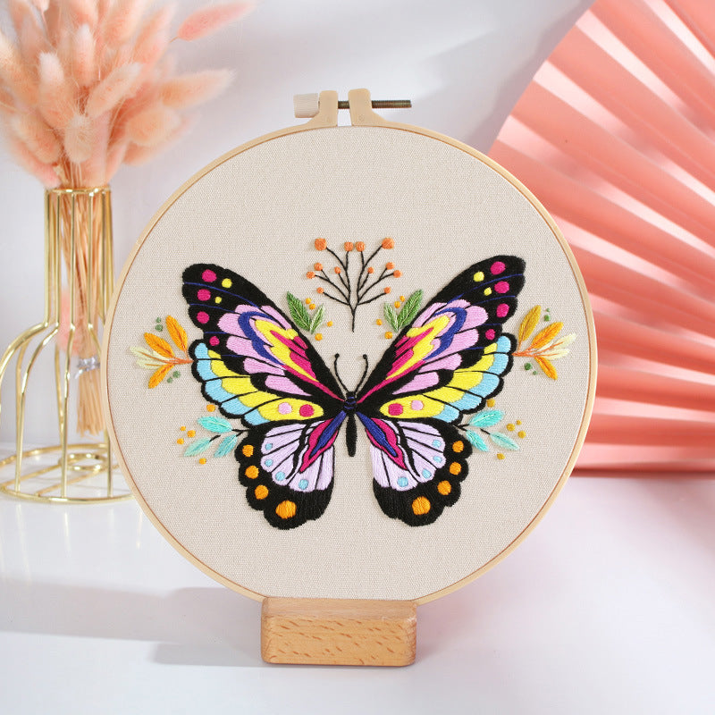 Butterfly & Bloom - Themed DIY Embroidery Kits