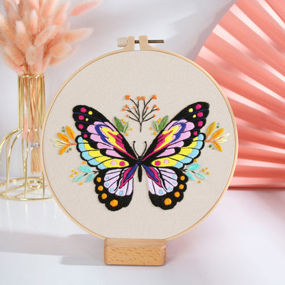 Butterfly & Bloom - Themed DIY Embroidery Kits