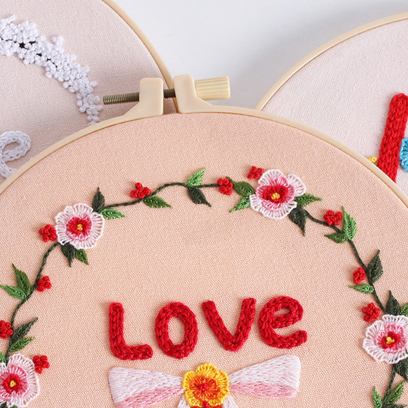 Love Blossoms Embroidery Kit: A Celebration of Creativity and Connection