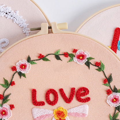 Love Blossoms Embroidery Kit: A Celebration of Creativity and Connection