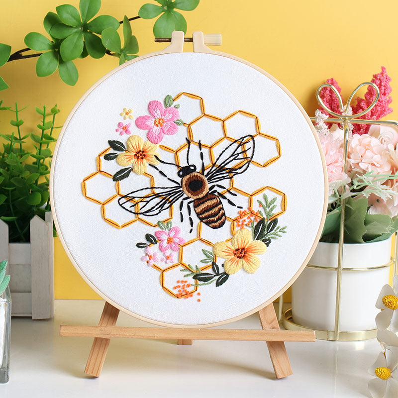 Honeycomb - Themed DIY Embroidery Kits