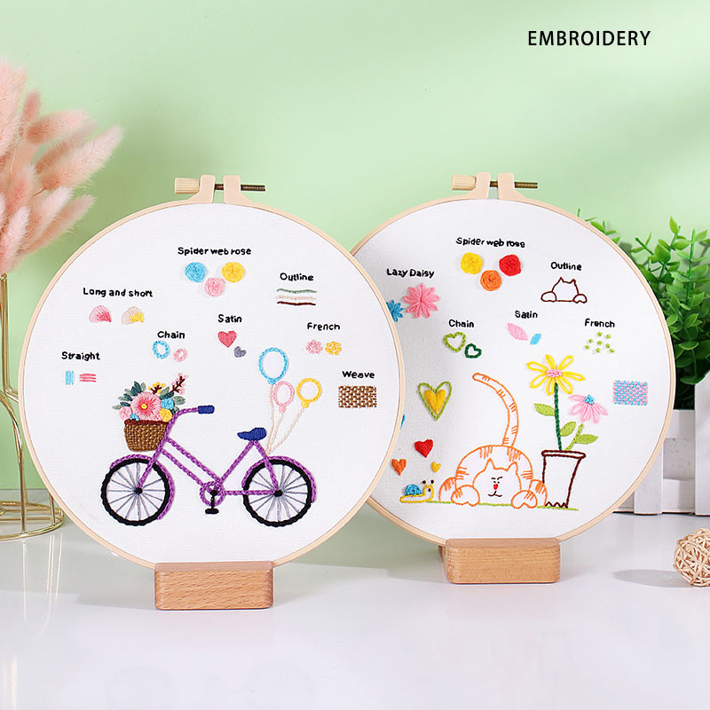 Stitch Sampler Embroidery Kit