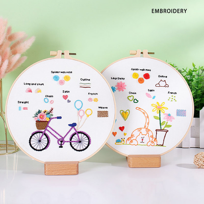 Stitch Sampler Embroidery Kit