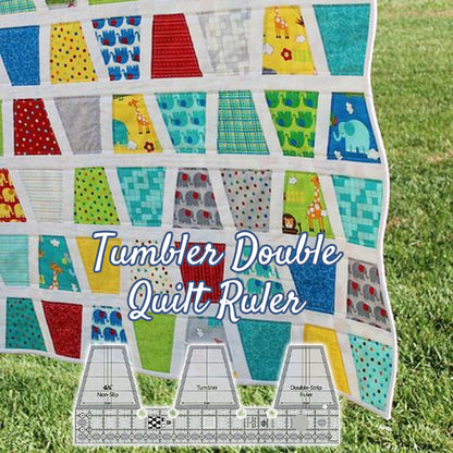 Tumbler Double Strip Ruler