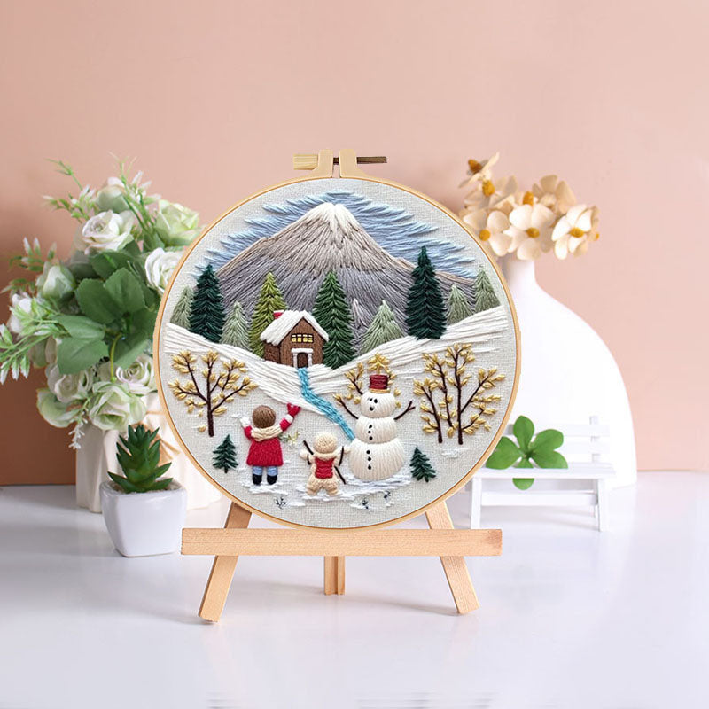Winter Wonderland - Themed DIY Embroidery Kits