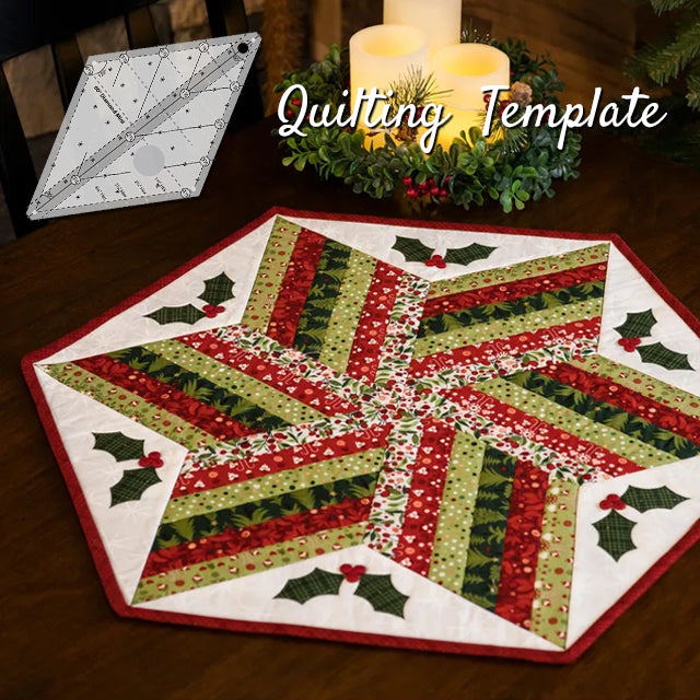 60 Degree Diamond Mini Ruler- With Instructions