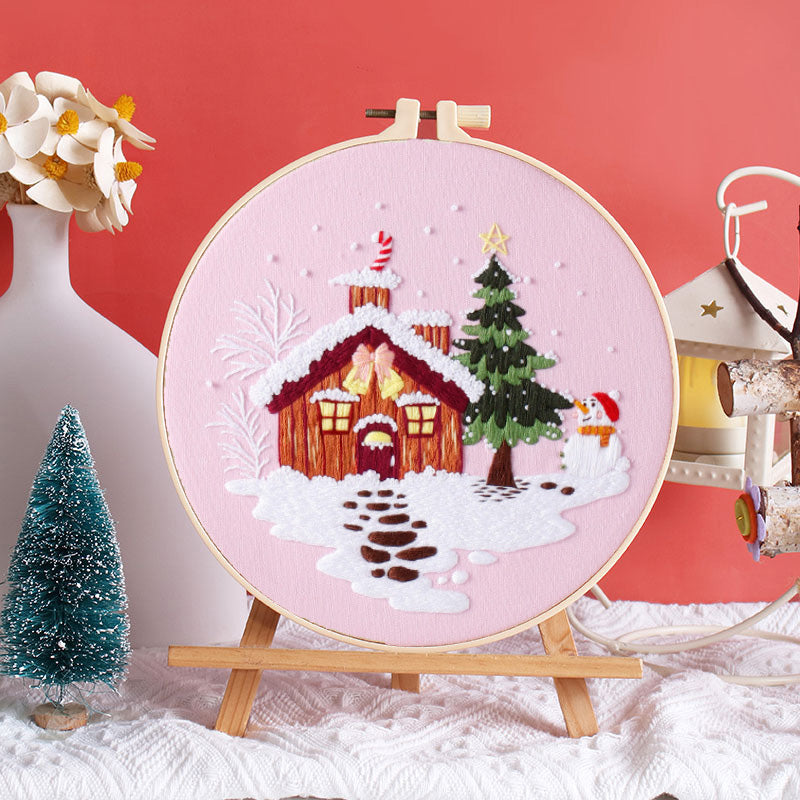 Christmas Wonderland Embroidery Kit series
