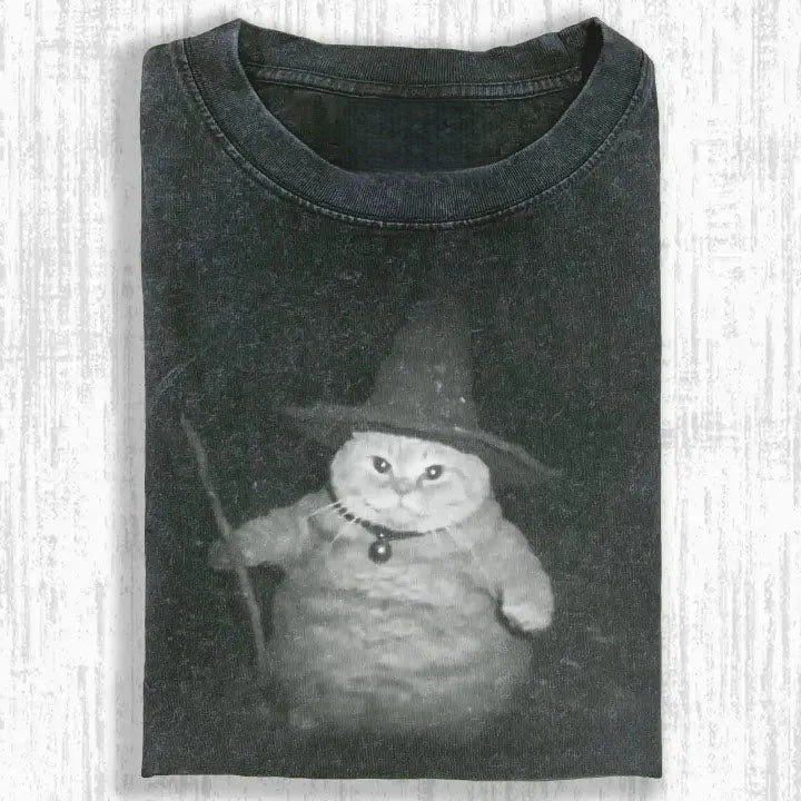 WIZARD CAT T-SHIRT