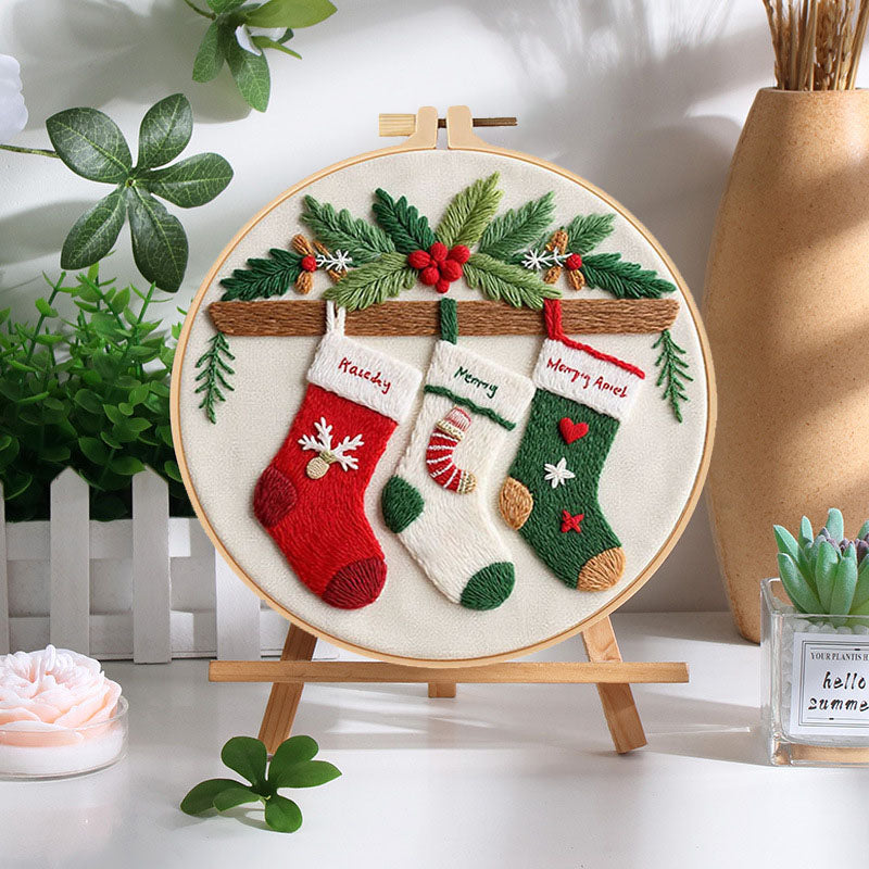 Christmas series - Themed DIY Embroidery Kits