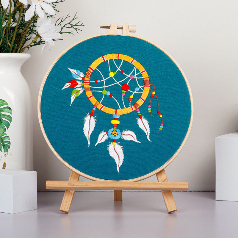 Dreamcatcher Embroidery Kit: Craft Your Ethereal Masterpiece