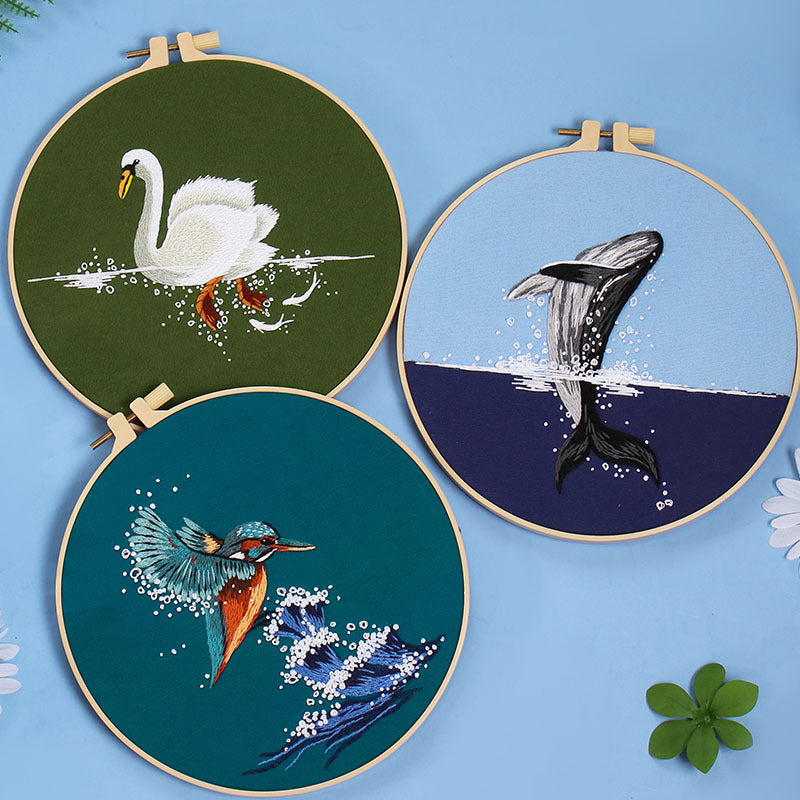 Underwater World - Themed DIY Embroidery Kits