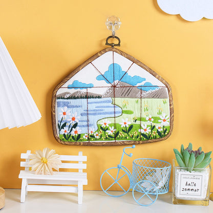 Window View Embroidery Kit: Frame Your World in Stitches