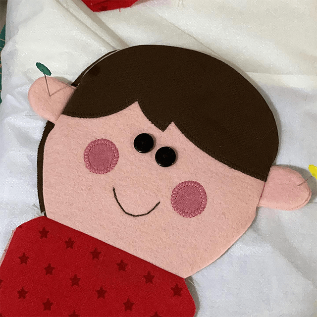 Kristy The Elf Toy Sewing Templates - With Instructions