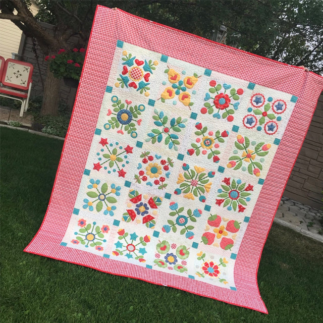 Prairie Meadow Sew Template Set - (With Instructions)