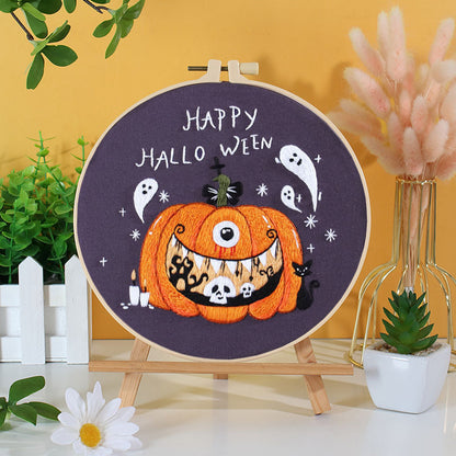 Haunted Halloween Embroidery Kit series for Beginners