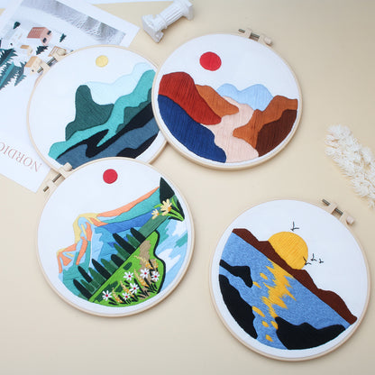 Landscape Collection  -Themed DIY Embroidery Kits