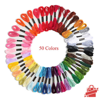 Colorful Embroidery Floss Set: Add a Splash of Color to Your Creations
