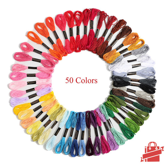 Colorful Embroidery Floss Set: Add a Splash of Color to Your Creations