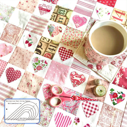 Multifunctional Heart Cutting Template