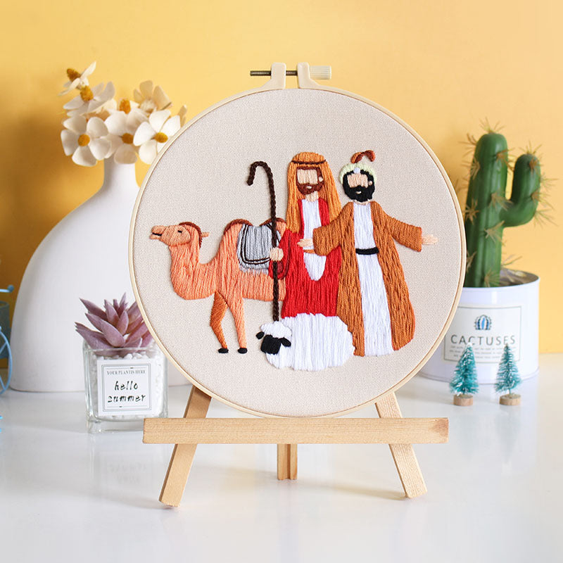 Nativity Scene  -Themed DIY Embroidery Kits