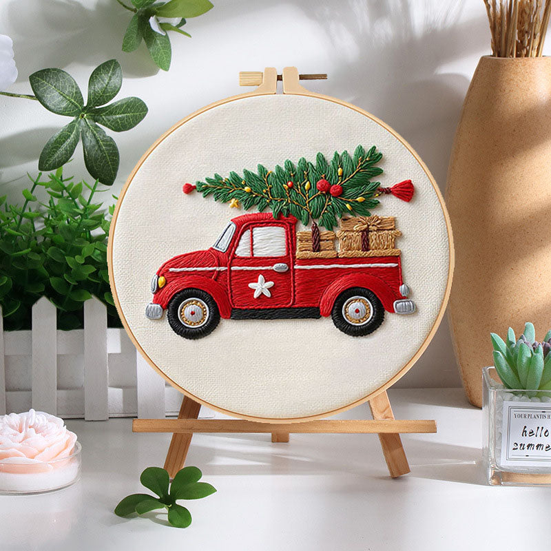 Christmas series - Themed DIY Embroidery Kits