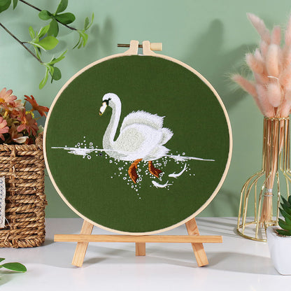 Aquatic Wonders Embroidery Kit: Craft Your Underwater Masterpiece