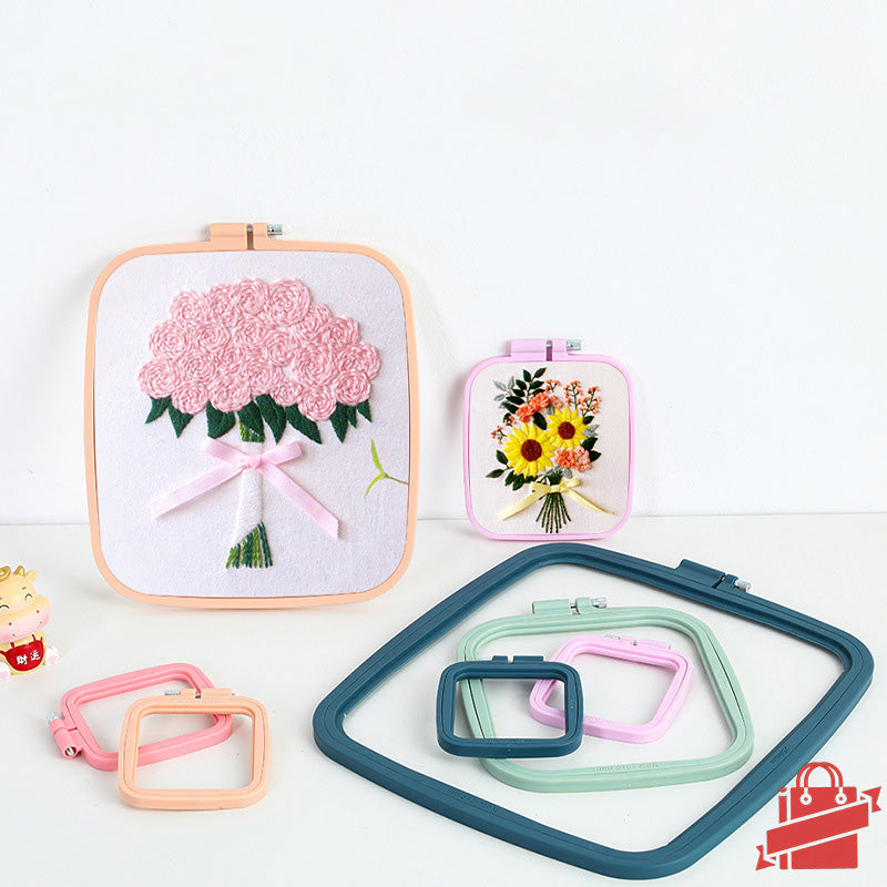 ABS Square Embroidery Hoops: Perfect for Your Crafting Needs