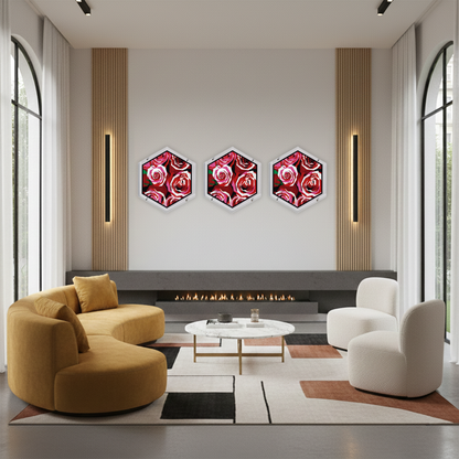 Hangable Acrylic Puzzle | Rose Garden